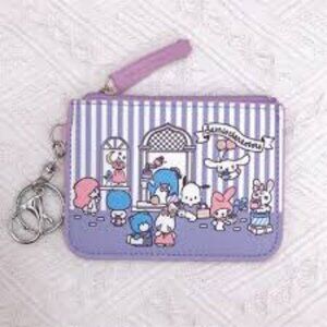 Sanrio Character Gift Wrapping Card Holder Key Chain